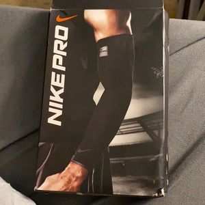 Various wristbands and Nike arm sleeve